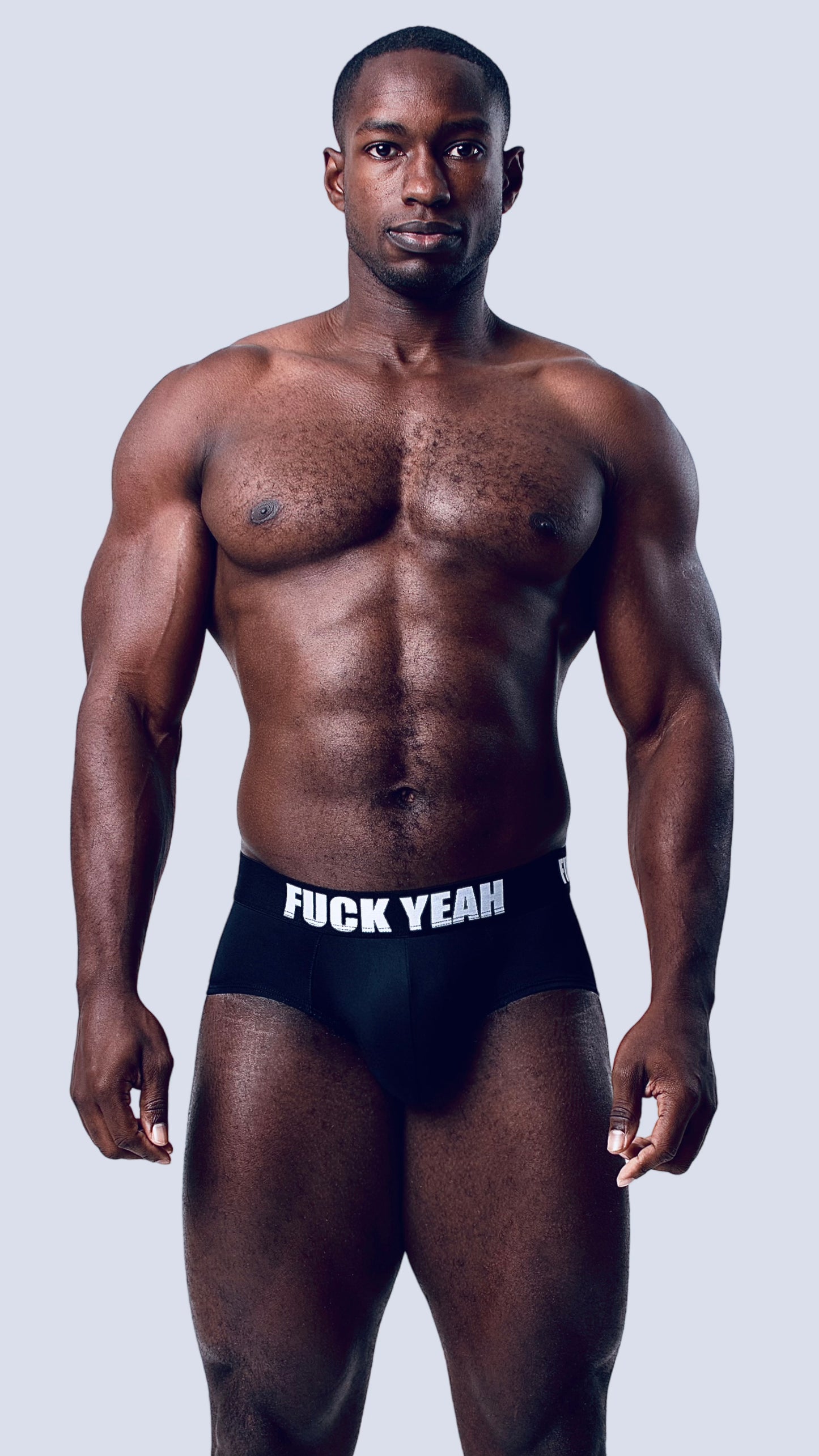 BLACK MICROFIBER BRIEF