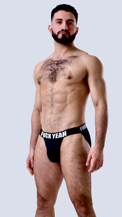 BLACK SIDE CUT BRIEF