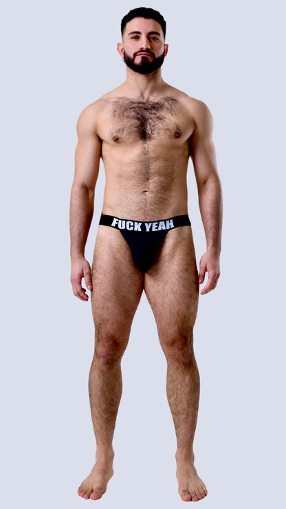 BLACK SIDE CUT BRIEF