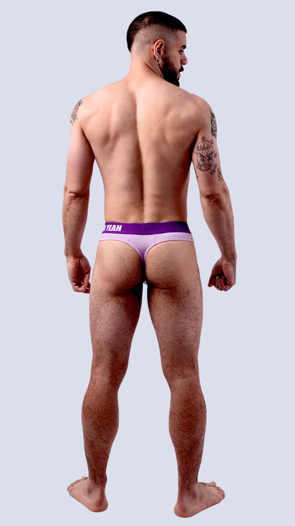 LAVENDER WAISTBAND THONG