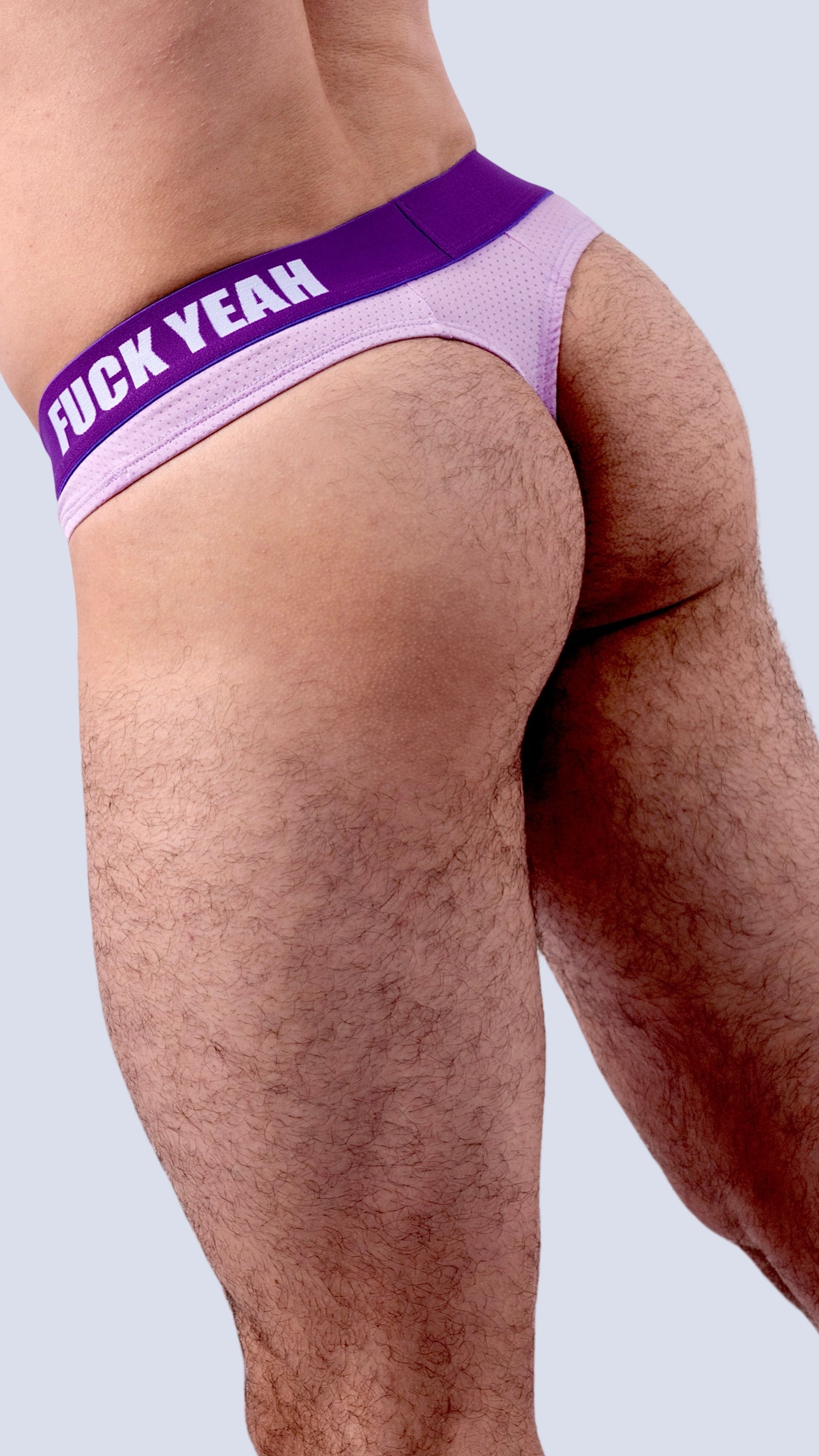 LAVENDER WAISTBAND THONG